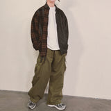 double check deconstructed shirt_brown