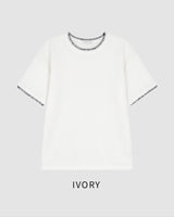 (M's) Stitch Copped Knit