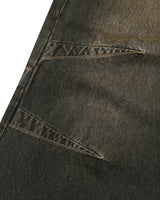 Letic Dart Tinted Black Wide Denim