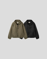 (UNISEX) バックル フード ジャンパー