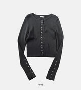 Stan double button cardigan