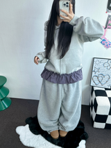 スノーウィングバルーングレースロングパンツ 🤍🖤🧸3カラー