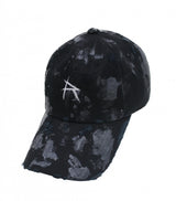 dirty gray coating destroyed ball cap