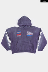 Team racing heavy pigment hoodie