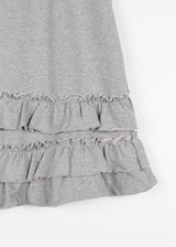 FRILL MIDI SKIRT