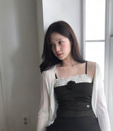 s/s wavy bolero wrap cd