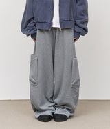Mid Cargo Wide Sweatpants