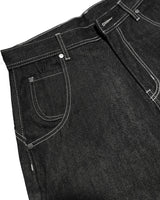 BAGGY SHORTS RAW DENIM