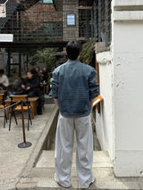 Luen incised balloon pants