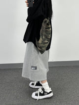 camouflage gym sack