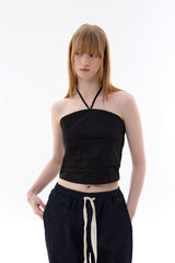 MELLIFLUOUS STRING TUBE TOP / BLACK