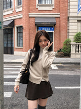 [SHOPPERMADE] Cozy Wool V-neck Knit Cardigan (7color)