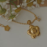【MADE】 Bubble daisy necklace