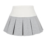 13DE MARZO ベアヘッドアッパースカート グレー