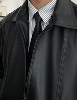 Soldier Leather Automatic Tie
