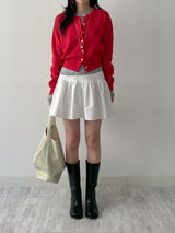 Tiered Flare Mini Skirt