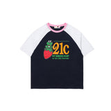 21C フロッグオーバーフィットラグランtシャツ