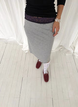 Lace band midi sk(3c)