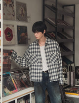 Yuki チェッククロップシャツ