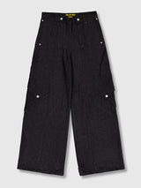 Double Zipperfly Cargo Denim (Vintage Black)
