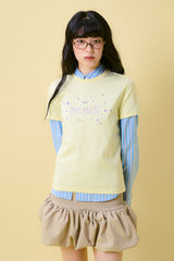 ヘイパルズミルキーウェイ Tシャツ [Lemon yellow]