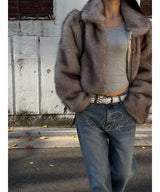 [F/W] クロップフォクシーファージャケット