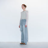 Shimizu pattern tee beige