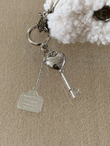 My address mini key ring