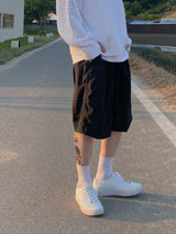 ナイロンワイドバンディングバミューダパンツ 2C