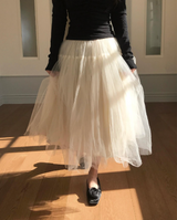 oblige plum sheer midi sk