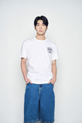 25SS MIX TYPE GRAPHICS SHORT SLEEVE T-SHIRT WHITE