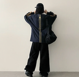 Enz サイドトラックラインワイドパンツ