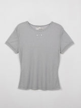 NUBASIC TENCEL HALF T-SHIRT SET GRAY