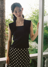 ベストスリーブレス (Black)