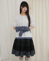 STARRY PENDANT BACK RIBBON TOP