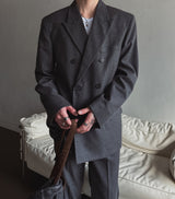 25FW★ [LANARCH] Ring Double Blazer