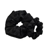 Flower jacquard scrunchie 2SIZE