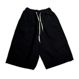 ripstop diagonal cargo shorts