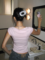 Jelly bean hair clip (Dot)