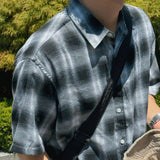 ASCLO Retro Check Short Sleeve Shirt (3color)