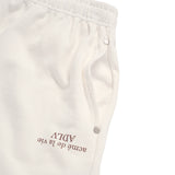 24FW UPSIDE DOWN BASIC LOGO SHORT PANTS CREAM