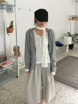Slab Sweat 2-Way Hooded Zip Up (4c)
