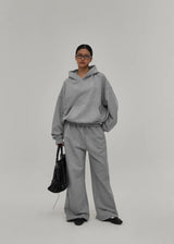 [B-BASIC] Heavy Sweat Wide Two-Way Pants