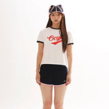 グッドバイブオンリーリンガーTシャツ_ホワイト