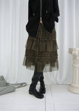 CANCAN SHA MIDI SKIRT (3color)
