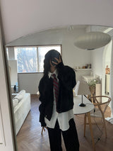 [UNISEX] ミニマルオーバーフィットコットン長袖シャツ(7 colors)
