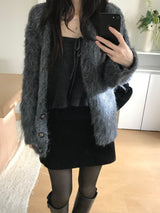 Seirin frill knit top (2 colors)