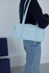 compact duffle bag (sky blue)