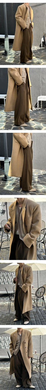 [F/W] Max double wool long coat(3color)