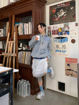 タックチュールメッシュスカート